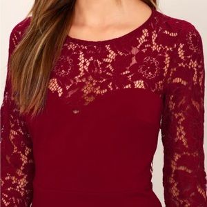 Lulu’s Whenever You Call Dress NEW WITH TAGS